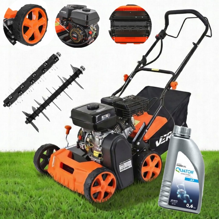 Verke 7 HP 40 cm benzínový vertikutátor prevzdušňovač